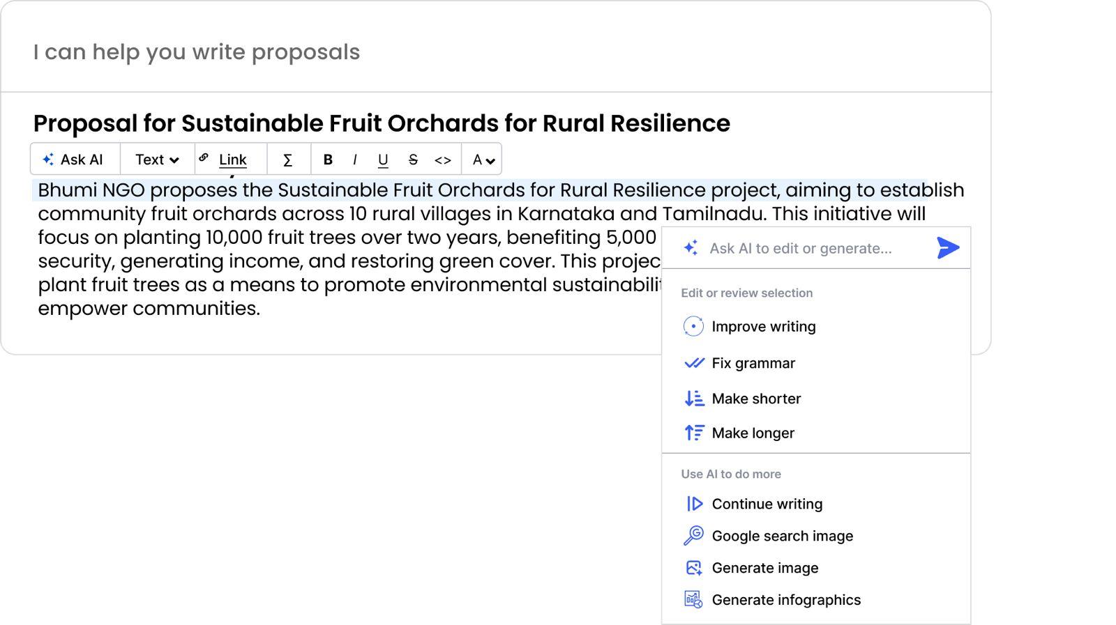Proposal Demo